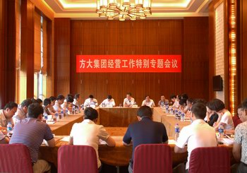 方大集團(tuán)召開(kāi)經(jīng)營(yíng)工作特別專題會(huì)議